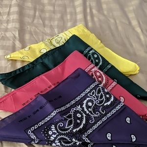 Bandana Scarves 4 for $15
